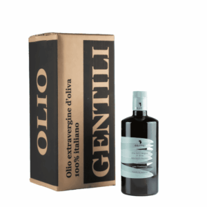 Bottiglia e scatola biologico