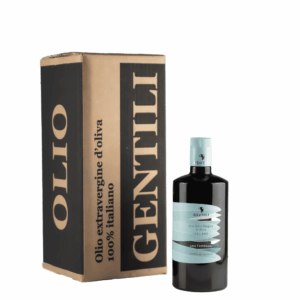 Bottiglia e scatola Fruttato