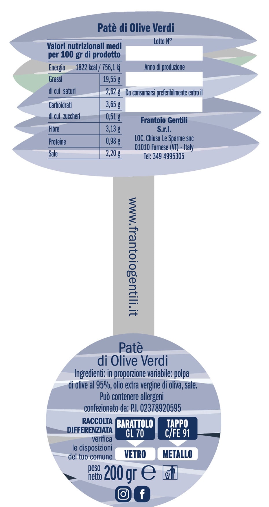 Patè di Olive Verdi - immagine 2