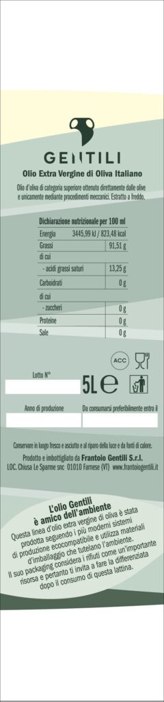Olio Fruttato 5 Lt.